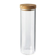 BÉRARD wooden storage container with 1500 ml capacity, ideal for kitchen organization and food storage.
