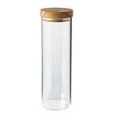 BÉRARD wooden storage container with 1500 ml capacity, ideal for kitchen organization and food storage.