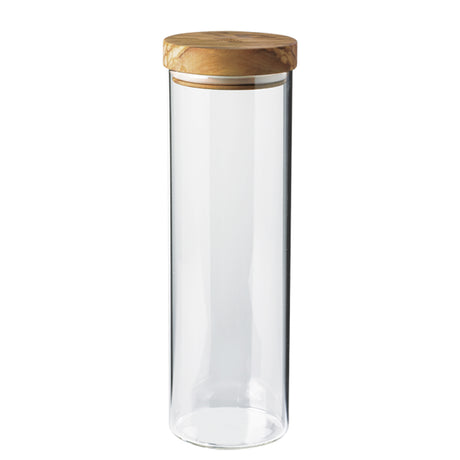 BÉRARD wooden storage container with 1500 ml capacity, ideal for kitchen organization and food storage.