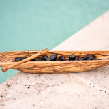 BÉRARD braunn-Piker olive piker, 15 cm, with stainless steel blade for easy olive pit removal.