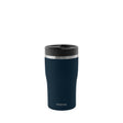 Blue PROFINO BARISTA thermobecher with a sleek design, perfect for keeping beverages hot or cold on the go.