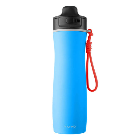 PROFINO ACTIVE 600 ml insulated bottle with stainless steel body and screw cap, designed for hot and cold beverages.