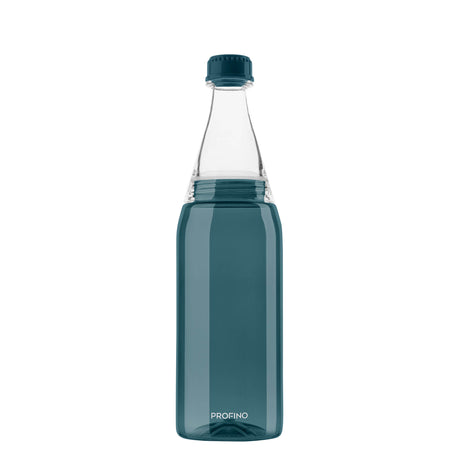 PROFINO Sparkle 600ml reusable water bottle with transparent body and colorful splash design, ideal for staying hydrated on the go.