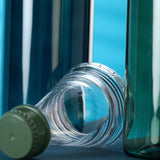 PROFINO Sparkle 600ml water bottle with transparent body and colorful design, ideal for staying hydrated on the go.