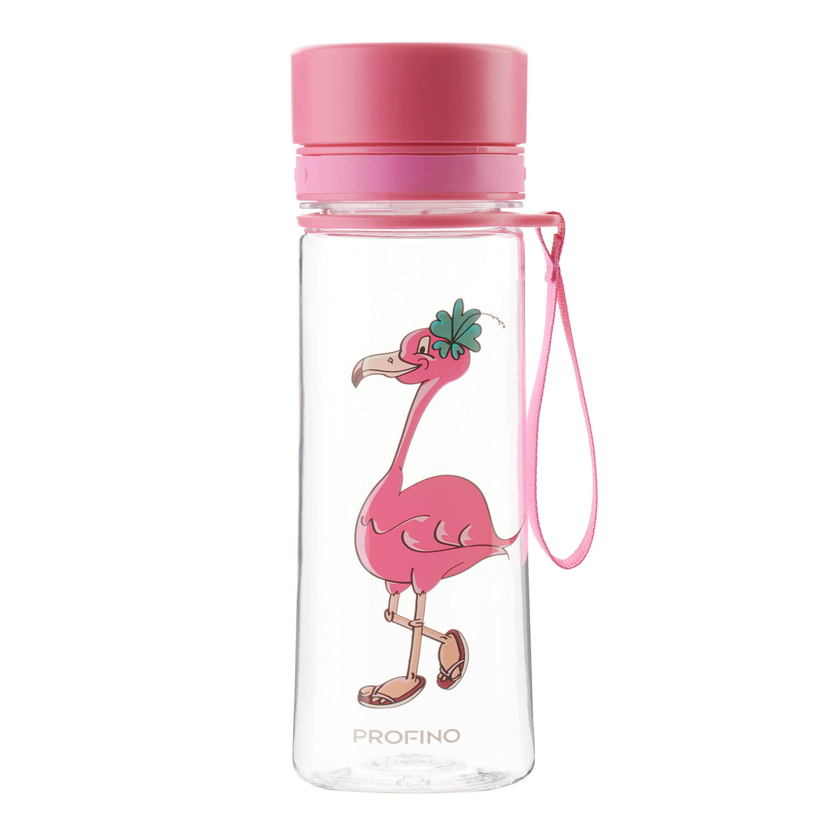 PROFINO INFUZE 350 ml Trinkflasche with colorful design and secure cap, ideal for hydration on the go.
