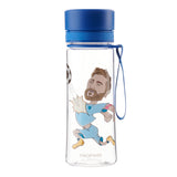 PROFINO INFUZE 350 ml water bottle with transparent body and black screw cap, designed for daily hydration.