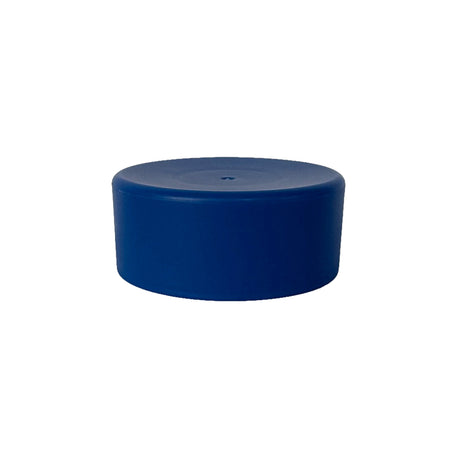 Blue PROFINO infuze deckel replacement part for medical infusion devices, designed for secure fitting and durability.