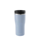 PROFINO Barista thermobecher in light blue, stainless steel travel mug with lid, ideal for hot beverages on the go.