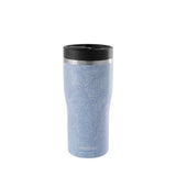 PROFINO Barista thermobecher in light blue, 350 ml, with a sleek design and spill-proof lid for hot drinks.
