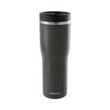 Gray PROFINO Barista thermos mug with 250 ml capacity, featuring a sleek design and secure lid for hot beverages.