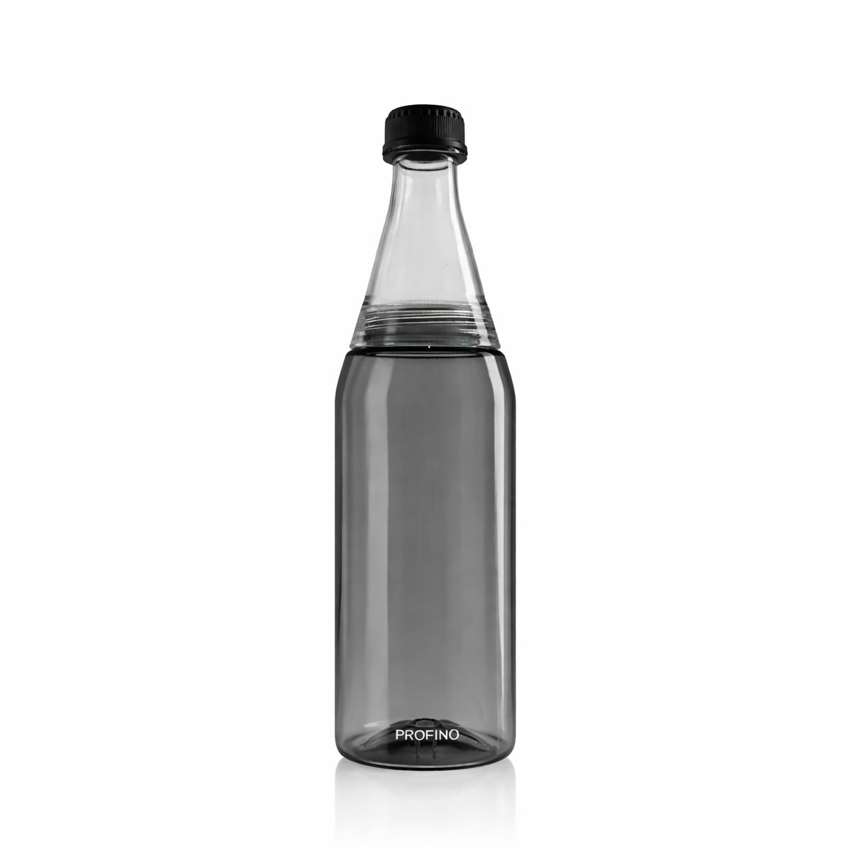 PROFINO Sparkle 600ml water bottle with transparent body and colorful design, perfect for daily hydration.