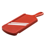 KYOCERA Julienne slicer hobel in black, stainless steel blade for precise julienne vegetable cuts.