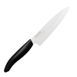 KYOCERA ceramic knife with black handle, GEN series, sharp and durable kitchen cutting tool.
