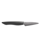 KYOCERA ceramic knife in black, GEN series, sharp and lightweight kitchen tool with a sleek black handle and blade.