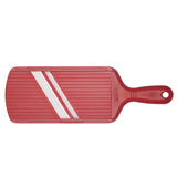 KYOCERA Slice&Grate 6-piece hobelset with red box, includes various graters and slicers for food preparation.