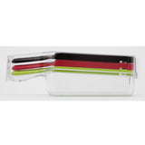 KYOCERA SLICE&GRATE 6-piece red hobelset with box, featuring ceramic slicer and grater for kitchen prep.