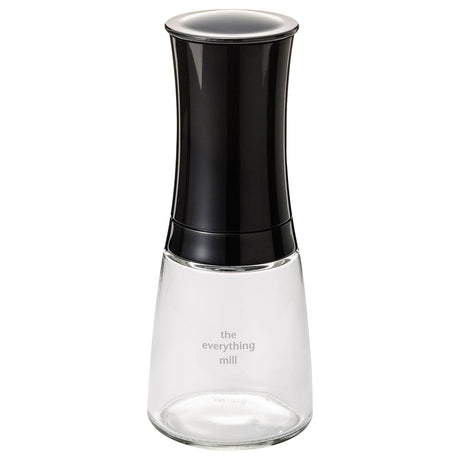 KYOCERA ceramic universal mill, 16 cm, with stainless steel top and adjustable grinding mechanism for spices and herbs.
