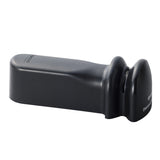 KYOCERA ceramic and steel knife sharpener with ergonomic handle for easy, precise sharpening of kitchen knives.