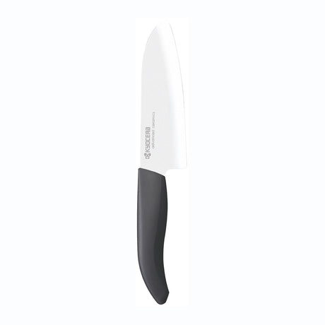 KYOCERA GEN NATURE black ceramic knife with a sleek handle, ideal for precise cutting and kitchen use.