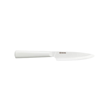 KYOCERA CHOWA white ceramic knife with a sleek handle, ideal for precise cutting and slicing in the kitchen.