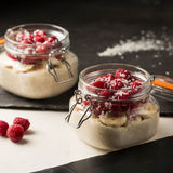 Clear Kilner Clip Square canning jar with metal clip lid for preserving and storing food in a durable glass container.