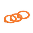 KILNER Einkochringe, 6er-Set, rubber sealing rings for preserving jars, suitable for 0.35 to 2-liter canning jars.