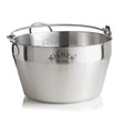 KILNER stainless steel 8L Einkochtopf with lid, ideal for home canning and preserving foods in the kitchen.