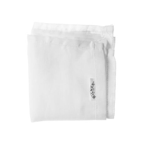 KILNER white Einkochtücher, 50 x 50 cm, made of absorbent fabric for canning and preserving purposes.