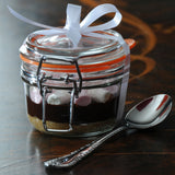 KILNER clear Clip Round canning jar with metal lid for preserving fruits and vegetables, traditional glass storage container