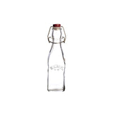 KILNER clear clip square canning jar with lid for preserving and storing homemade jams and preserves.