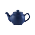 Blue P & K Kensington teapot with a classic design, featuring a smooth ceramic finish and a sturdy handle.