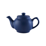 Blue P & K Kensington teapot with a classic design, featuring a smooth ceramic finish and a sturdy handle.