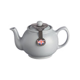 Gray P & K Teekanne kettle with a sleek design, featuring a spout and handle, suitable for boiling water and tea preparation.