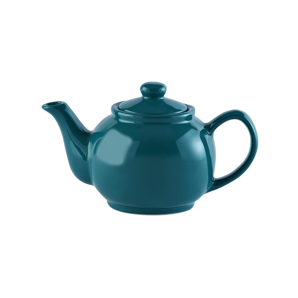 Price & Kensington petrol Teekanne teapot with a classic design and detailed floral patterns, made by P & K.