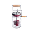 KILNER butter churn for making 1 liter of clear butter, with a traditional wooden barrel design and metal fittings.