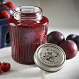 KILNER vintage clear 500 ml jar for canning and preserving, with a wide mouth and secure lid, ideal for homemade jams and preserves.