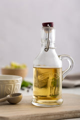 KILNER 200 ml clear canning jar with metal lid for preserving and storing food or liquids.