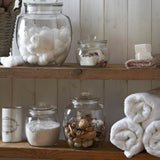 KILNER universal storage jar with screw-top lid, clear glass container for pantry organization and food storage.