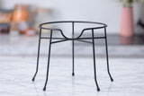 Black KILNER round stand for drink dispensers, showing a sturdy, circular holder with a sleek finish for supporting beverage dispensers.