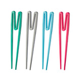 TYPHOON Rookie Sticks bunt in Kunststoff, lightweight baseball equipment with a blue and white design for youth players.
