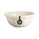 Mason Cash mixing bowl in cream color, ceramic Rührschüssel with a classic design for baking and mixing ingredients.