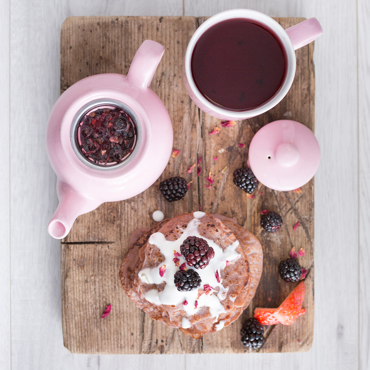 Pink teapot from PRICE & KENSINGTON, P & K, with a smooth, rounded design and a matching lid, perfect for tea brewing.