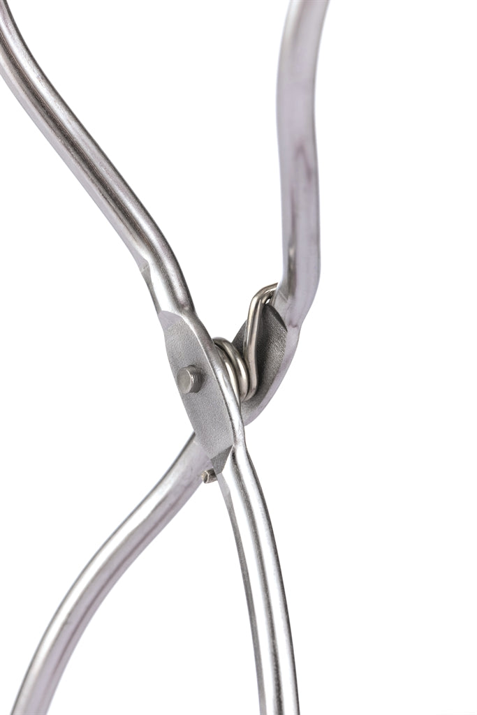 KILNER Einkochglas-Zange in red, a tool for handling canning jars, with a sturdy grip and red rubberized ends.