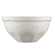 White Mason Cash mixing bowl, 5-liter size, with smooth interior and classic design for baking and food prep.