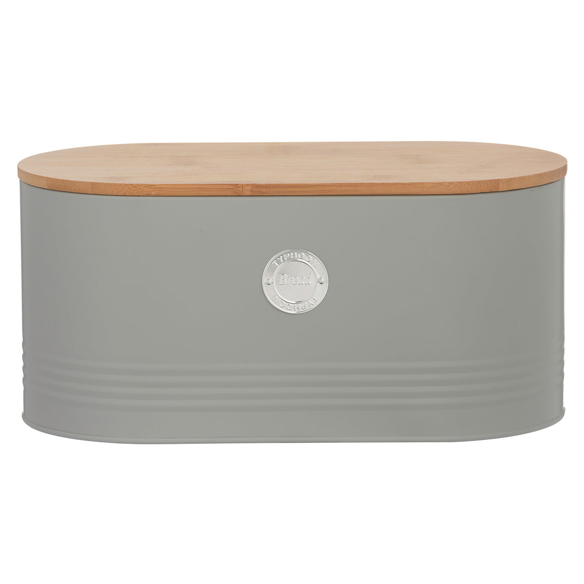 TYPHOON Vorratsbehälter in pastellgrau, LIVING collection, with a sleek, modern design for kitchen storage.