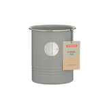 TYPHOON Vorratsbehälter in pastellgrau with a Kar design, ideal for storing kitchen essentials in a stylish way.