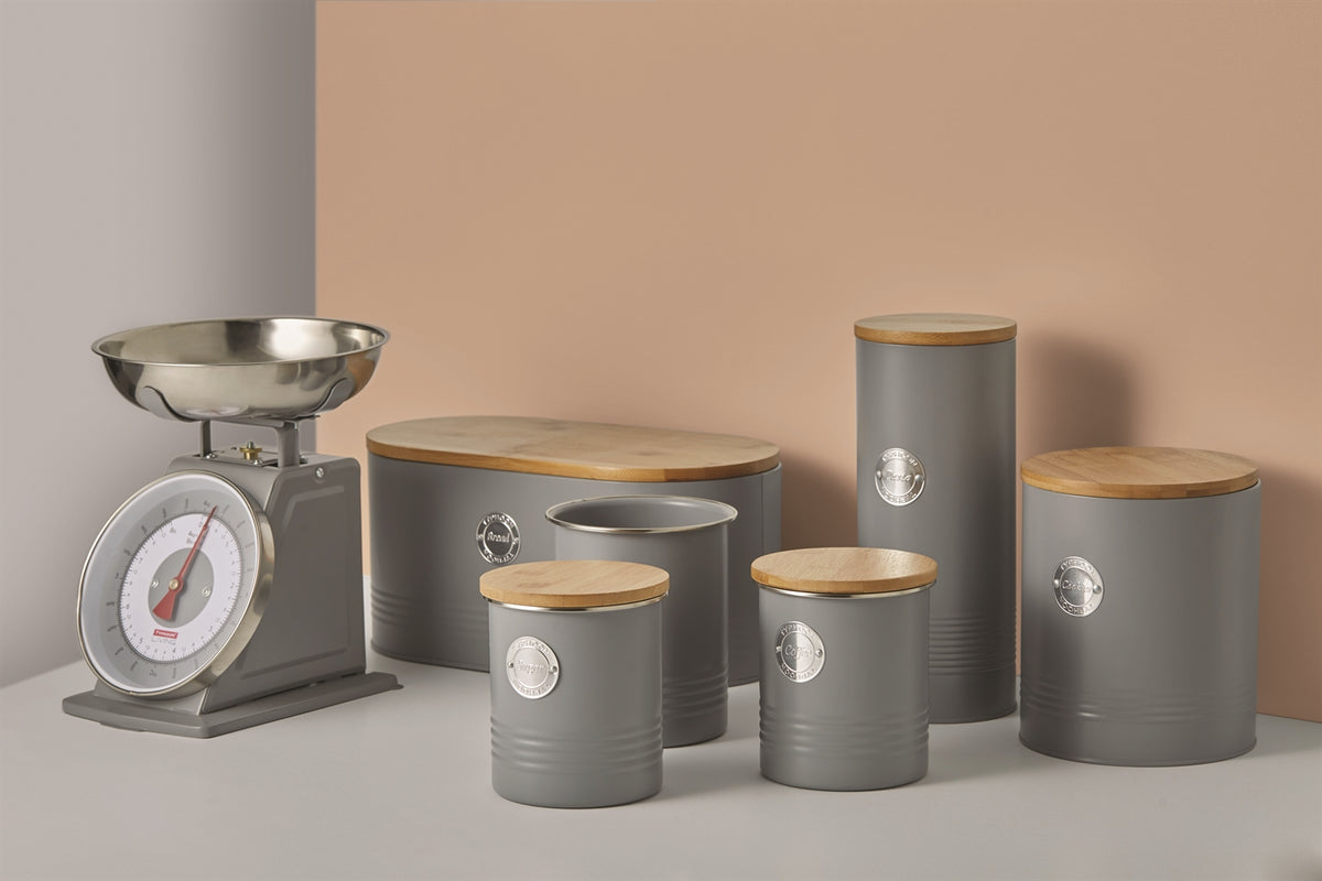 TYPHOON Vorratsbehälter from the LIVING collection in pastel gray with a modern, stylish design.