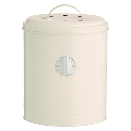 TYPHOON Vorratsbehälter from the LIVING collection in pastel creme, showcasing a stylish, airtight storage container.
