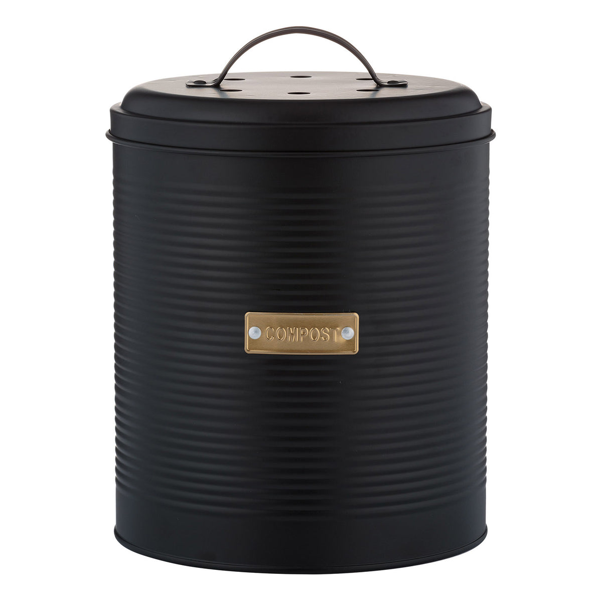 Black TYPHOON Vorratsbehälter storage container with a lid, designed for pantry organization and food storage.
