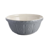 Gray Mason Cash mixing bowl, ceramic with a smooth finish, ideal for baking and kitchen prep.